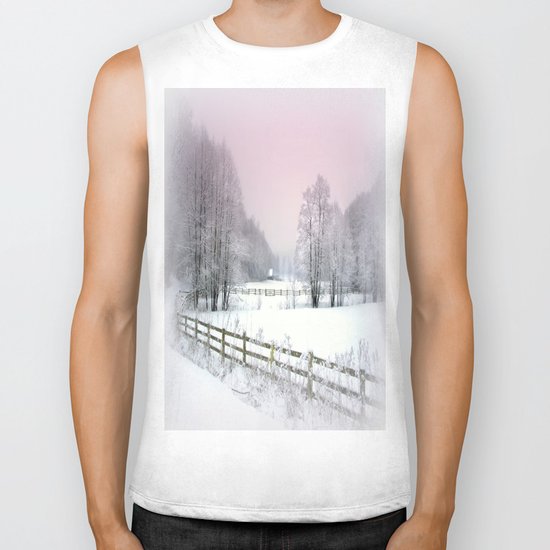 Winter road Biker Tank