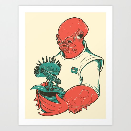 The Admiral's Trap Art Print