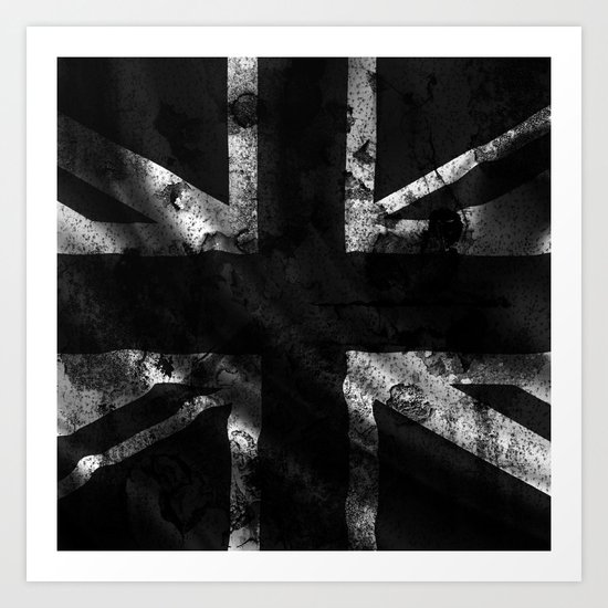 God Damn the Queen Art Print