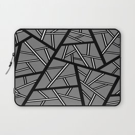 Abstract geometric pattern - gray. Laptop Sleeve