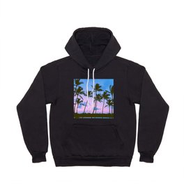 Tree palms/blue sky Hoody