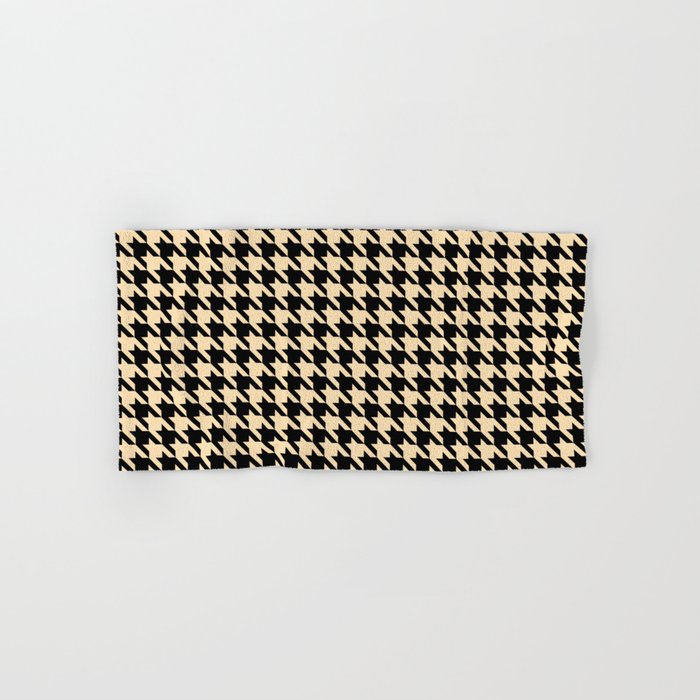Houndstooth shop bath towels