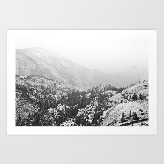 Ever On The Mountains Go Art Print