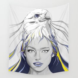 Eagle for Ukraine Wall Tapestry