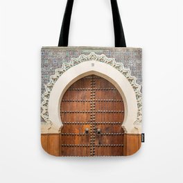 Doorway Number 30 - Fes, Morocco Tote Bag