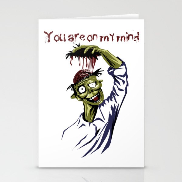you are on my mind Stationery Cards