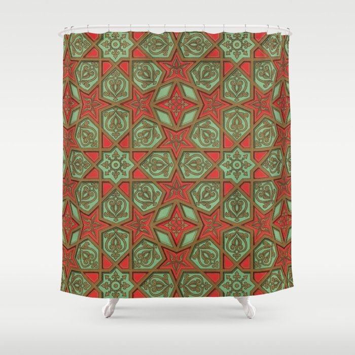 La Decoration Arabe, plate no. 65 Shower Curtain