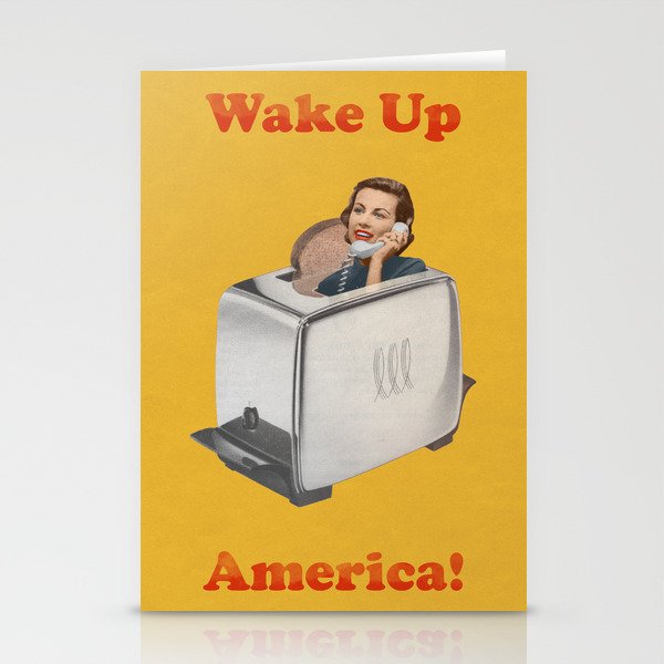 Wake Up Call Stationery Cards
