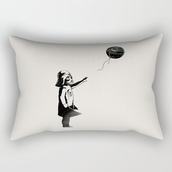 Let go the dark side Rectangular Pillow