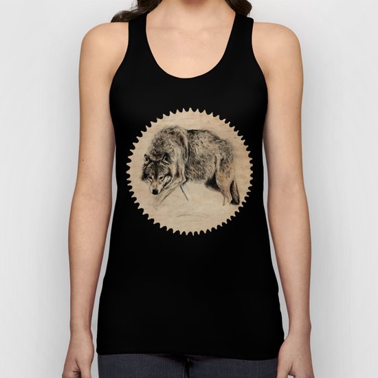 Wolf Unisex Tank Top