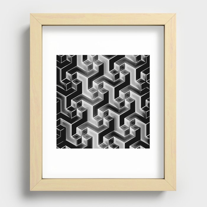Pentomino Passion Recessed Framed Print