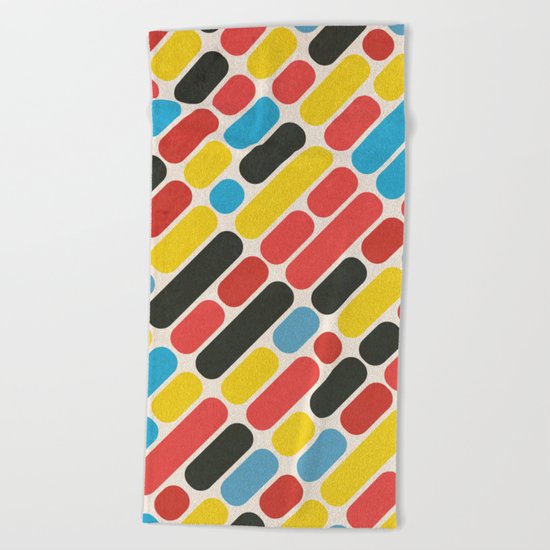 Colorful Trend Pattern Beach Towel