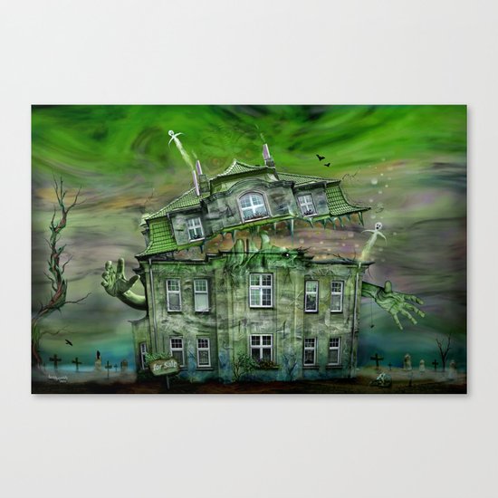 The Ghosthouse Canvas Print