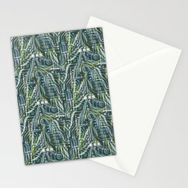 Leafy Green PCB Stationery Card