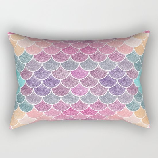 Lovely Pattern (Glitter Version) Rectangular Pillow