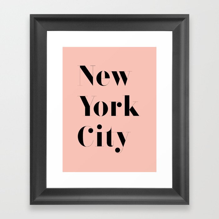 New York City Framed Art Print