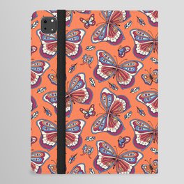 Butterflies ORANGE iPad Folio Case
