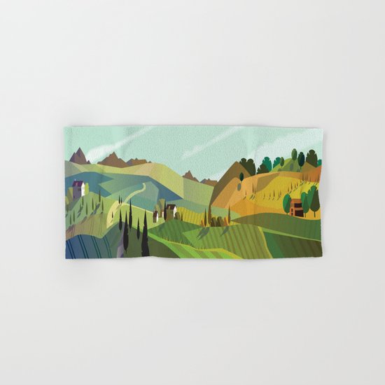 Autumn Landscape Hand & Bath Towel