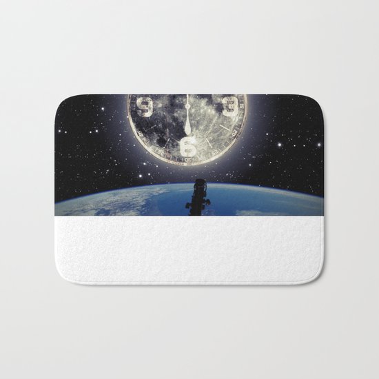 Midnight at Space Bath Mat