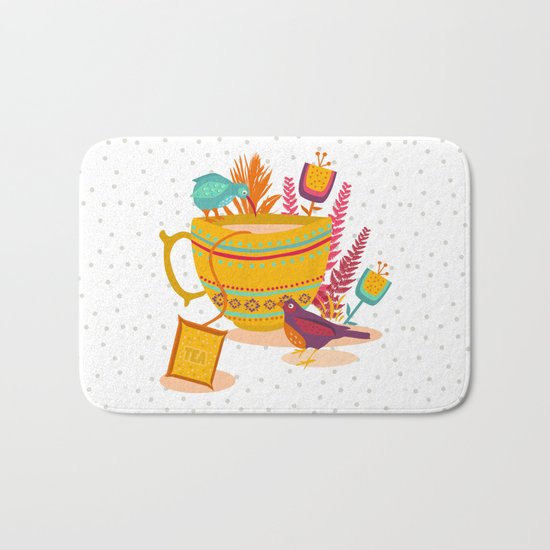 My cup of tea Bath Mat