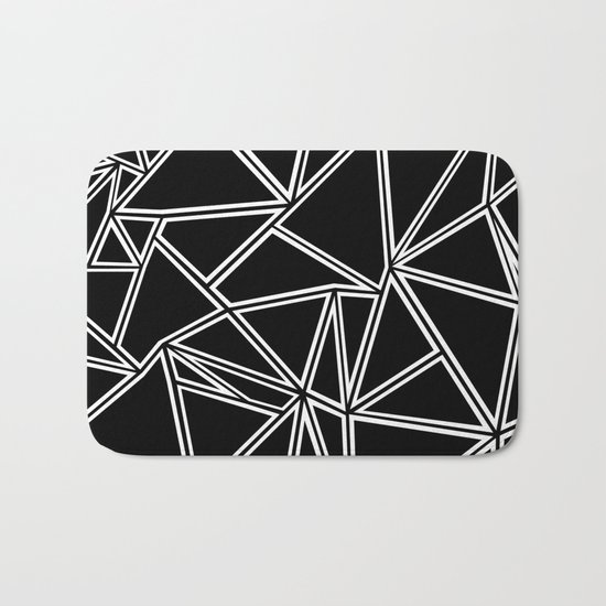 Shattered Ab Zoom Bath Mat