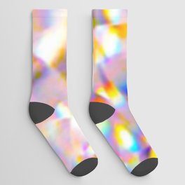 Rainbow Crystal Socks