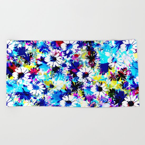 Floral 2 Beach Towel