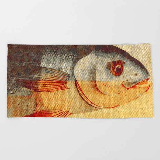 Piscibus 7 Beach Towel