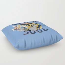 tiger soul Floor Pillow