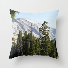 National Park of Yosemite Throw Pillow