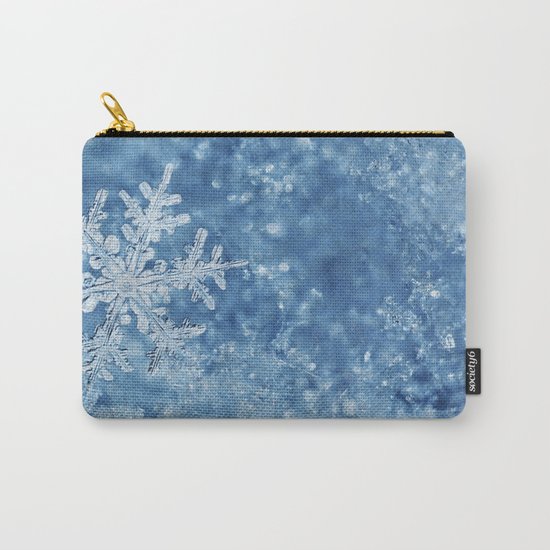 Winter wonderland Snowflakes Carry-All Pouch
