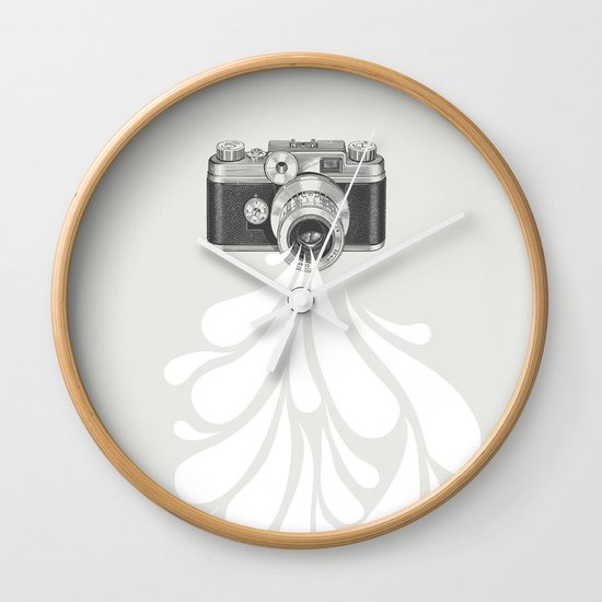 Worth a thousand words Wall Clock