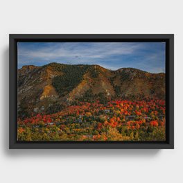 Little Cottonwood Canyon During Sunset | Sandy, Utah | 2023 Framed Canvas