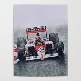 Senna, King of the rain Poster