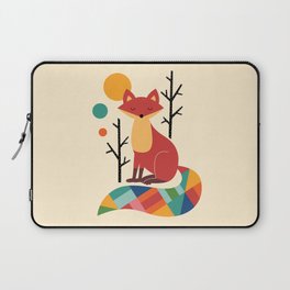Rainbow Fox Laptop Sleeve