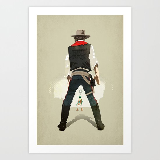 Long, long time ago… Art Print
