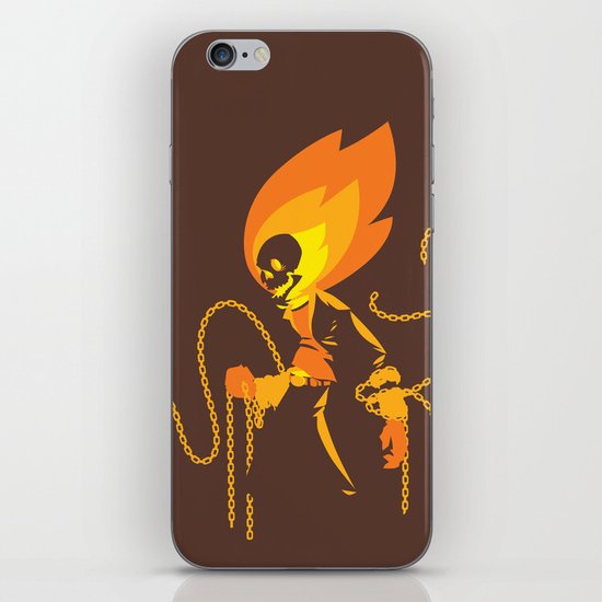 The Ghost Who Rides iPhone & iPod Skin