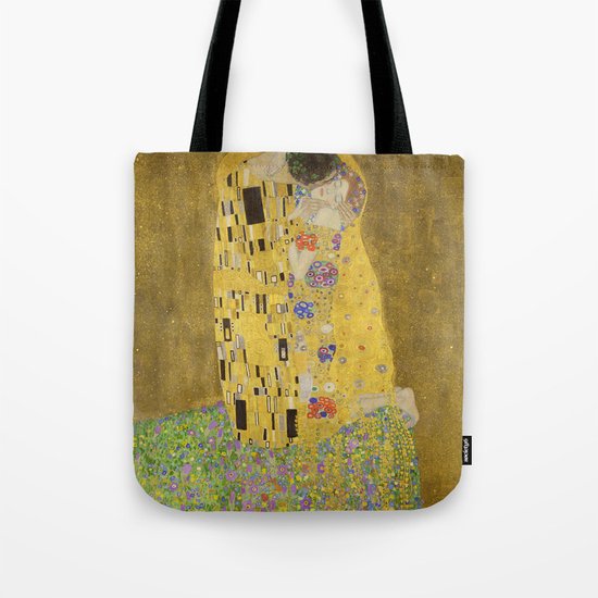 The Kiss by Gustav Klimt Tote Bag