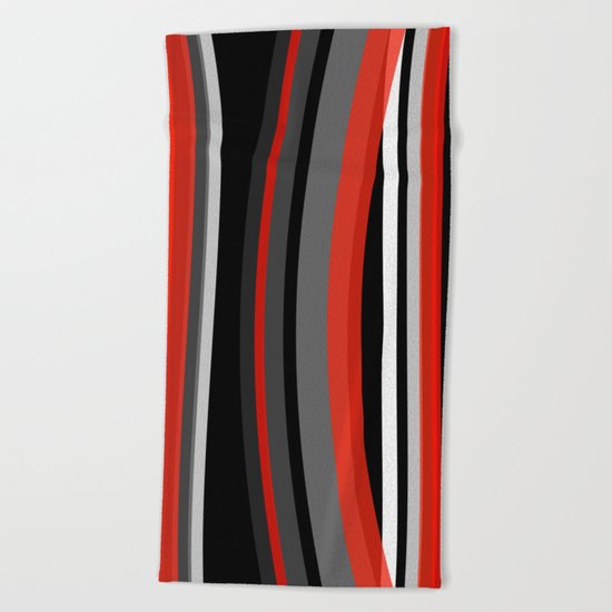 Surreal landscape Beach Towel