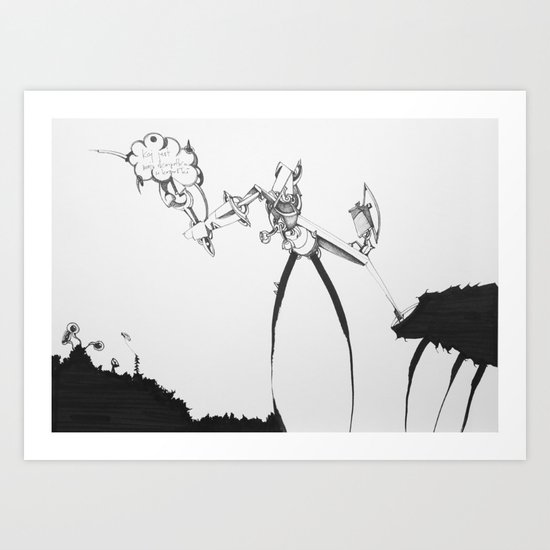 ... Art Print