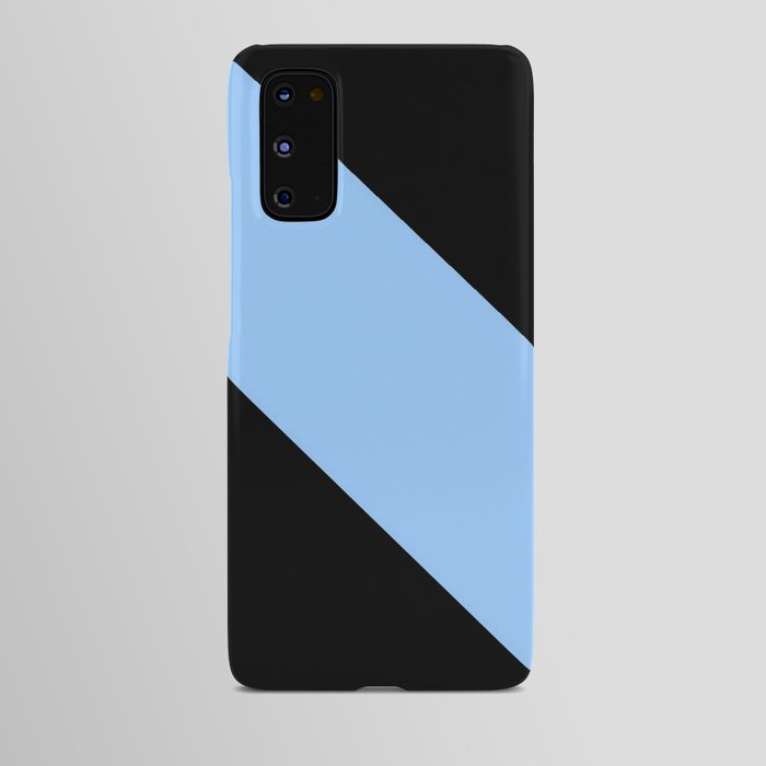 Oblique dark and blue Android Case