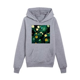 Dreaming in abstract Kids Pullover Hoodies