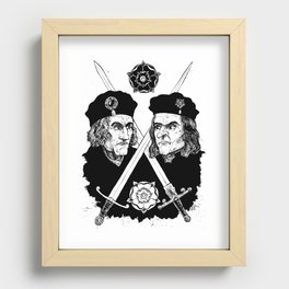 War of the Roses Recessed Framed Print