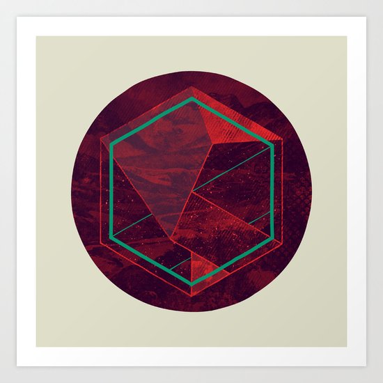 Thinking of a Foreign Girl Art Print