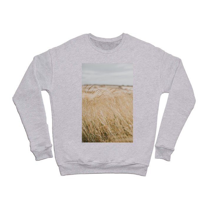 Golden Beach Grass Crewneck Sweatshirt