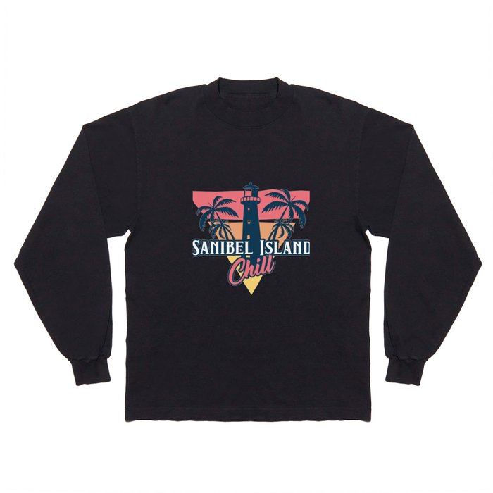Sanibel Island chill Long Sleeve T Shirt