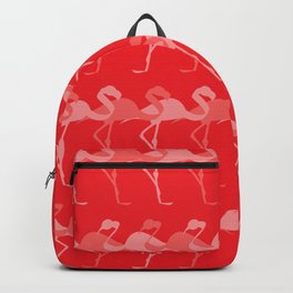 Flamingos Backpack | Pink, Graphicdesign, Flamingo, Pattern, Ink, Love, Valentine, Valentines, Flatcolor, Vector 