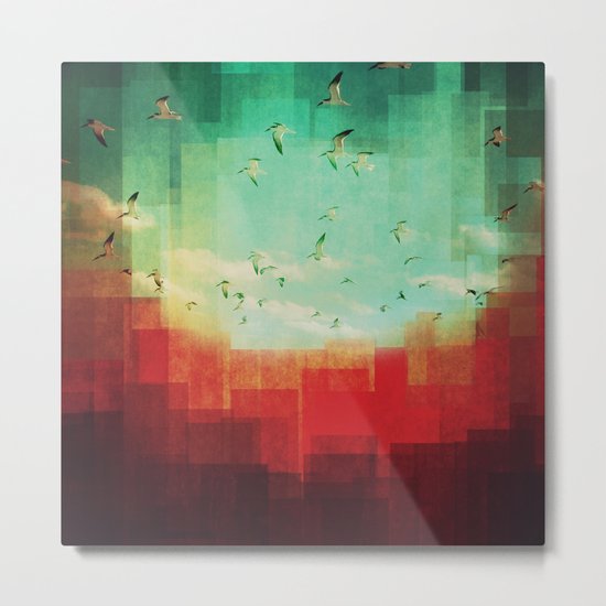 Summer City Metal Print