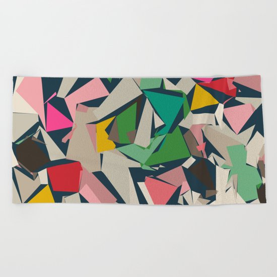 Fragments Beach Towel