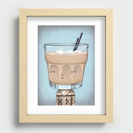 Unhappy Hour - White Russian Recessed Framed Print